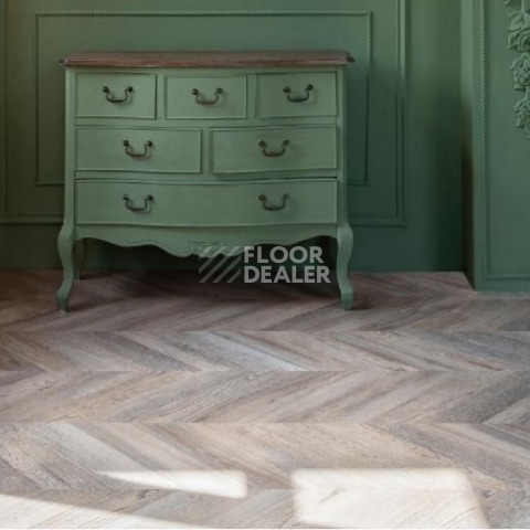 Кварцвиниловые полы Vinilam Parquet Chevron 8,5 мм RI153616CL4 Шеврон Шампань фото 1 | FLOORDEALER